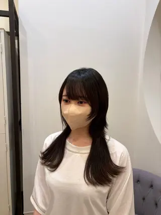 ロング MAHAE 中司のヘアスタイル