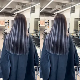 カラー Wカラー/エクステ /心斎橋/茉央のヘアスタイル