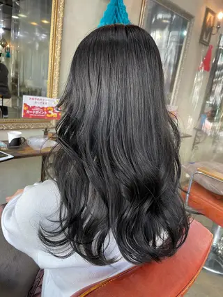ロング 鈴木 雅人のヘアスタイル