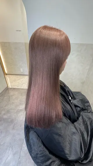 セミロング カラー 札幌ブリーチカラー/ ダブルカラー/ドイのヘアスタイル