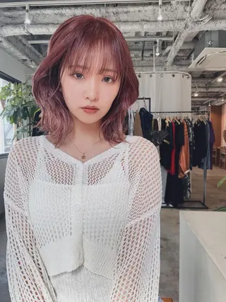 ミディアム ♡レイヤーカット れお♡のヘアスタイル