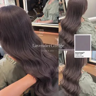 ロング カラー 赤みなし ×透明感🫧YUNAのヘアスタイル