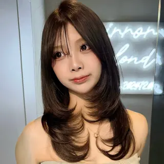 セミロング 🎀Rimi୨୧ 【♡layer♡】のヘアスタイル