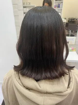ミディアム 竹下広奈乃 ブリーチ /プルエクステのヘアスタイル