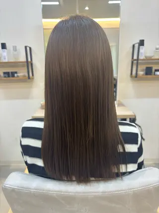 セミロング カラー LAMP柏 🦊斉藤かなえのヘアスタイル
