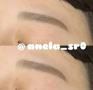 アイブロウ 🩵ANELA 堀江🪽‪のマツエク・マツパデザイン