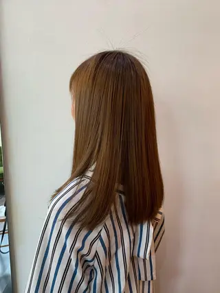 ミディアム 似合わせヘア✔️ 店長 オオキアキヒロのヘアスタイル