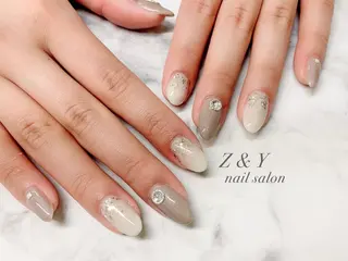 セミロング Z&Y nail salonのネイルデザイン