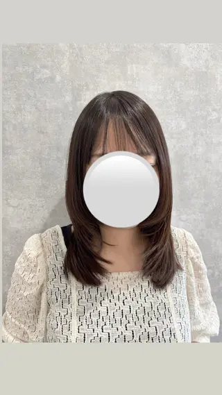 セミロング Rangali Rinのヘアスタイル