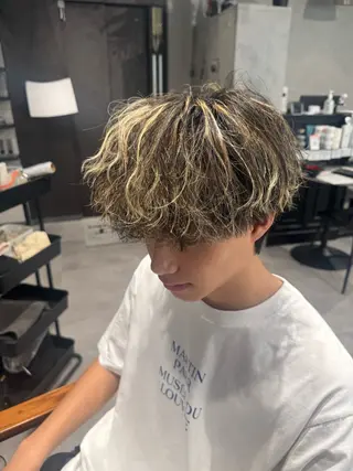 ヘアアレンジ メンズ 天野 愉月のヘアスタイル