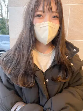 ロング カラー 上品韓国ヘア レイヤー/ayaのヘアスタイル