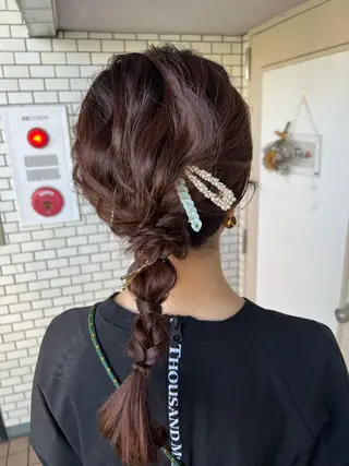 ヘアアレンジ 大人可愛いヘアメイク 💋🧚♀️しずかのその他イメージ