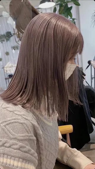 セミロング カラー kakeru/ ミディアムレイヤーのヘアスタイル