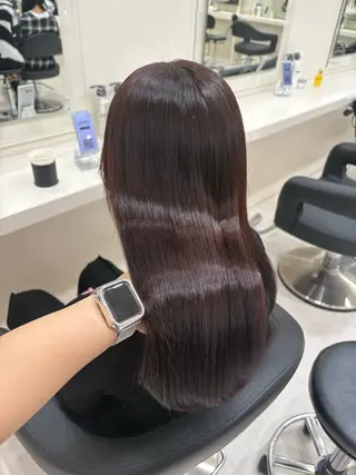 ロング カラー 💟RINNA 艶カラー💟のヘアスタイル