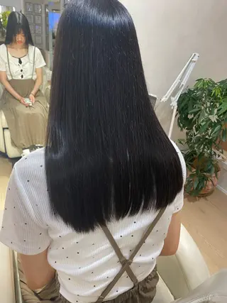 ロング 髪質改善ストレート ✂️前田龍之介のヘアスタイル