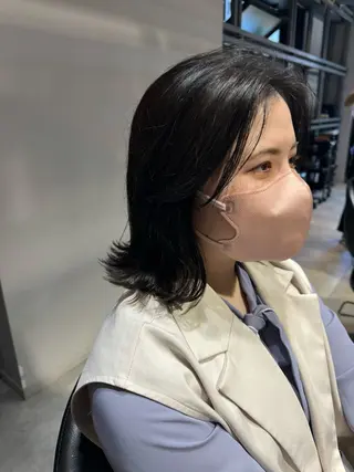 セミロング カラー 似合う髪型見つけます AYAKAのヘアスタイル