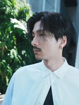 パーマ メンズ 土屋 嘉慧のヘアスタイル