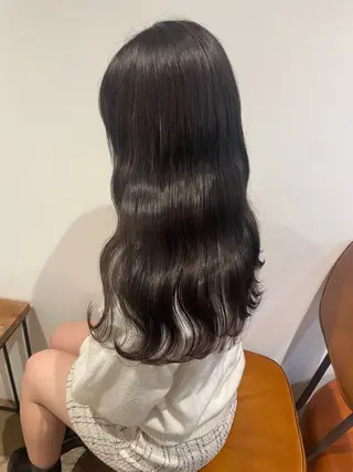 ロング カラー ヘアアレンジ coco♡ 韓国hairのヘアスタイル