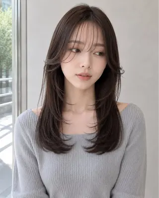 セミロング MODE K’s西宮 JR西宮のヘアスタイル