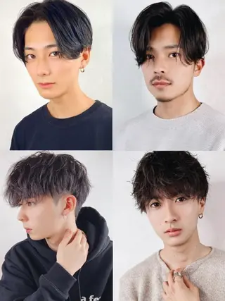 メンズ カラー パーマ BUCKS【天王寺】 バックス【駅30秒】のヘアスタイル