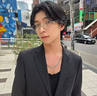 メンズ 韓国風メンズ/垢抜け /メイク男子/キャロのヘアスタイル