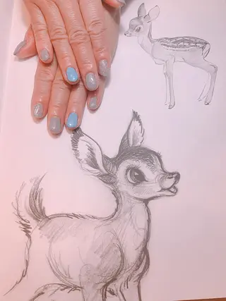 ネイル 平尾駅前/持込み専門 /owlnailのネイルデザイン