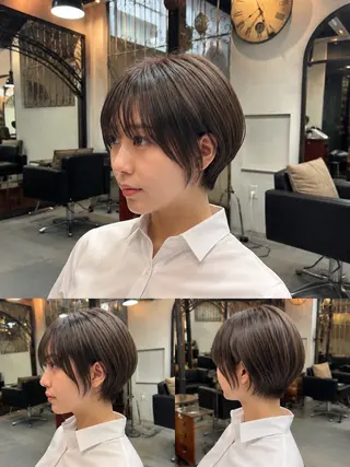 ショート hidetora ／レディースショートのヘアスタイル