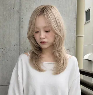 カラー 🎀ミク🎀/ハイト ーン/デザインカラーのヘアスタイル