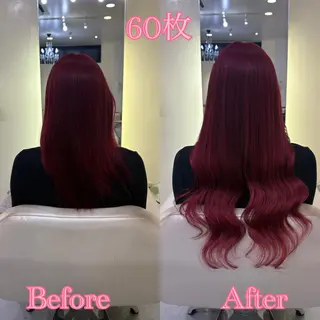ロング シールエクステ ♡SAORI♡のヘアスタイル