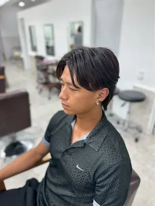 メンズ メンズパーマ 特化Enhanceのヘアスタイル