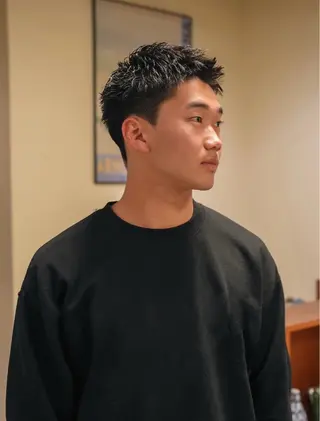 パーマ メンズ メンズ似合わせ タチカワユウキのヘアスタイル