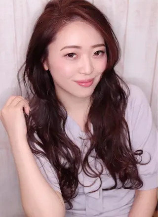 ロング カラー revanz  revanz のヘアスタイル