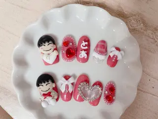 ネイル 大分市推し活ネイル 🎀ライブ・現場前にのネイルデザイン
