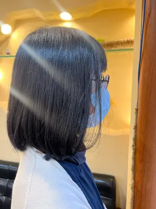 ミディアム 田畑 優希のヘアスタイル