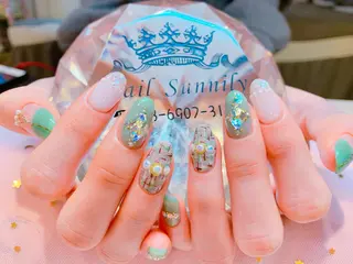 ネイル 長さだし専門店 M2　rikaのネイルデザイン