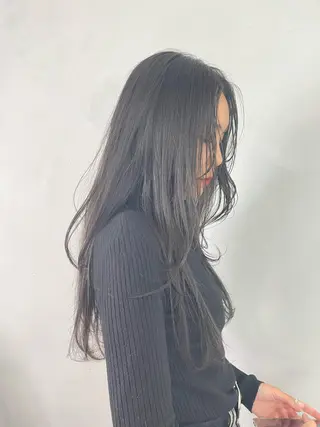 ロング たかはし はるかのヘアスタイル