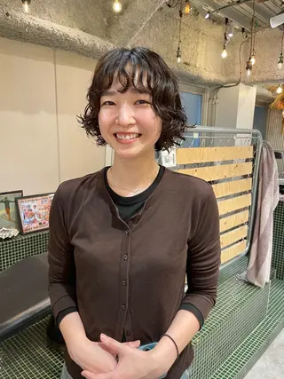 ショート 透明感カラー 🦋AYAのヘアスタイル
