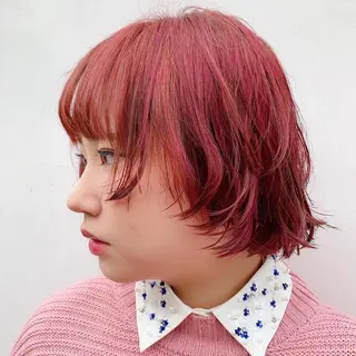 ショート カラー 中川 竜誠のヘアスタイル