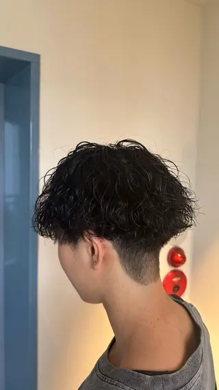 メンズ 【メンズパーマ】比嘉 啓人のヘアスタイル