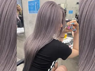 ロング 齋藤 梨乃のヘアスタイル