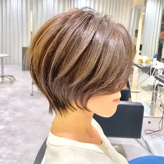 ショート ✨大人ショート専門 カットモデル/銀座のヘアスタイル