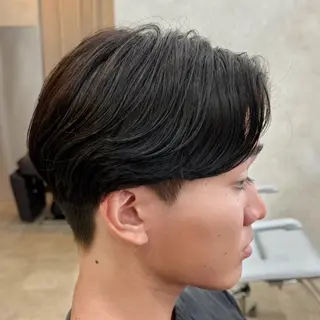 メンズ ニュアンスパーマ🌀 毛流れ🩶イザベラのヘアスタイル