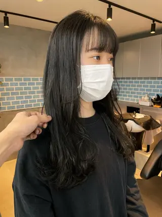 セミロング カラー 👑ボブはお任せ ミヤノ👑のヘアスタイル