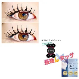 マツエク・マツパ ai__lash__ artistのマツエク・マツパデザイン