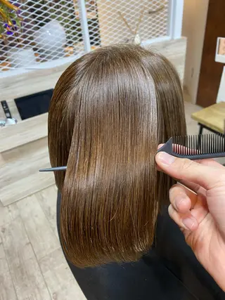 ショート 髪質改善 メンズパーマゆうひのヘアスタイル