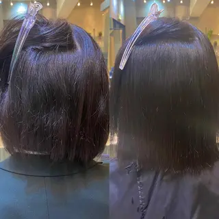 ショート パーマ 縮毛矯正/仙台カラー 韓国ヘア/reiyaのヘアスタイル