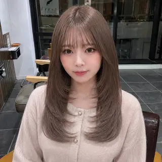 ロング ruen大分駅店/ chitoseのヘアスタイル