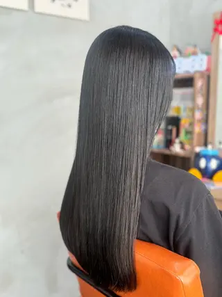 ロング 縮毛矯正&髪質改善 ⭐️OGUのヘアスタイル