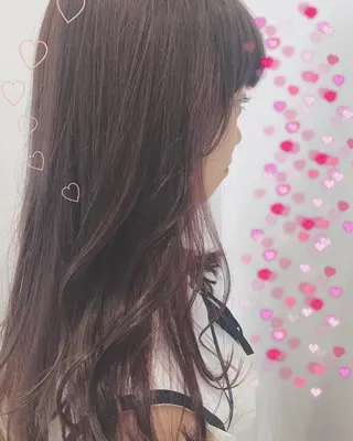 カラー 新宿駅近♡個室 ♡関口三都季🌜のヘアスタイル