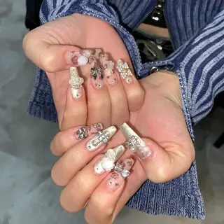 ネイル 𝐀𝐈 ✧*｡のマツエク・マツパデザイン